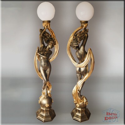 Lampe Stehlampe Göttin Aphrodite Griechische Skulptur Beleuchtung Kunstharz