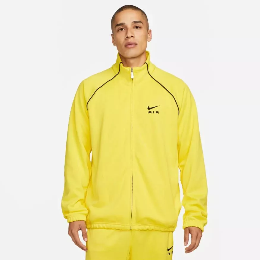 Nike Sportswear NSW Air Poly-Knit Track Jacket Yellow DQ4221-765 Men's Size  M