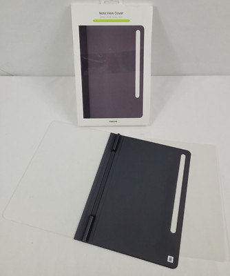 Samsung Note View Cover EF-ZX700 für Galaxy Tab S7/S8, Black Mit Kleinen Fehler