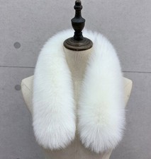 Winter Women Faux Fur Collar Scarf Shawl Wrap Furry Fluffy Neck Warmer