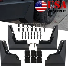 4X Splash Mudguard Mud Guard Flap Guards Fenders For Tesla Cybertruck 2024-2025