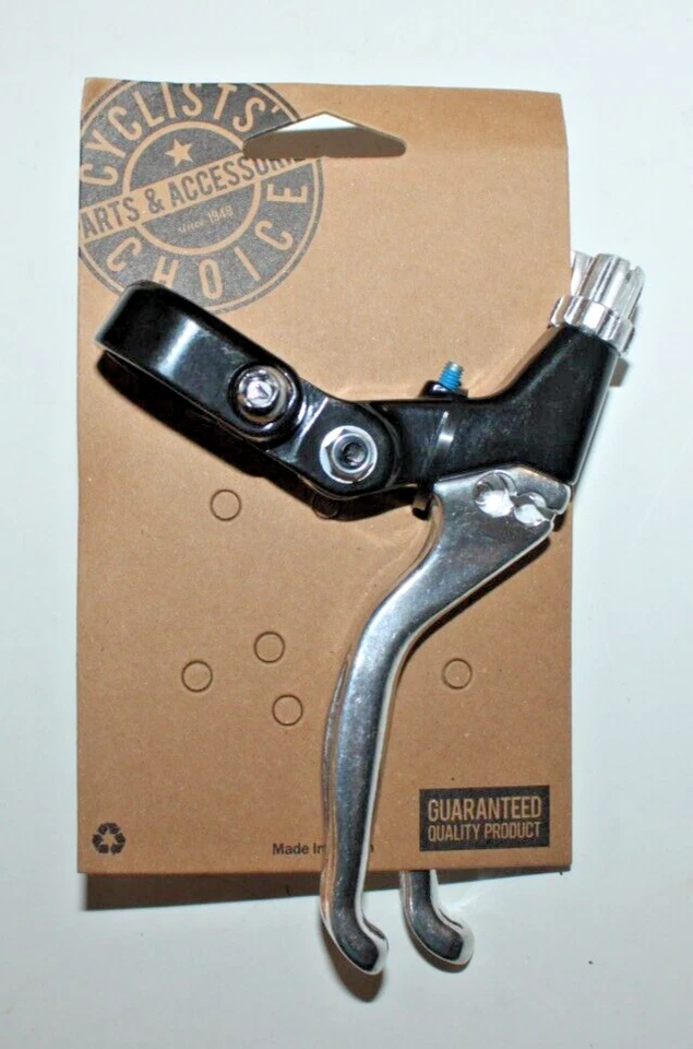 Juego de palancas de freno Promax BL-42 MTB NEGRO/PLATEADO CANTI 2 DEDOS ¡Envío gratuito a EE. UU.!! Foto 2 de 4