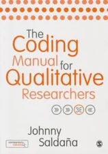 The Coding Manual for Qualitative Researchers - Paperback - GOOD