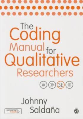 The Coding Manual for Qualitative Researchers - Paperback - GOOD