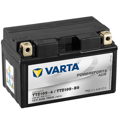 Batterie für SYM Maxsym 508 TL ABS 2021 VARTA TZ10S / YTZ10S AGM geschlossen