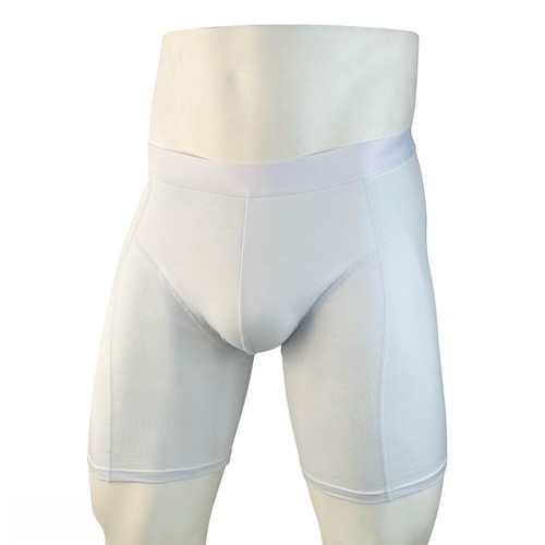 Calzoncillos boxer de algodón para hombre calce cómodo deportes pierna más larga calzoncillos boxer ropa interior - Imagen 10 de 27
