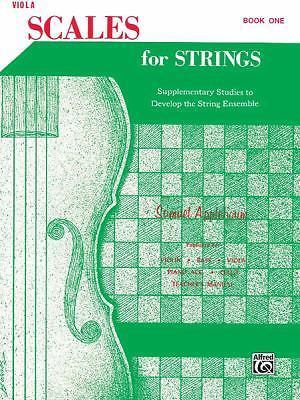 Scales for Strings, Book I Viola, USED-Good, Applebaum, Samuel
