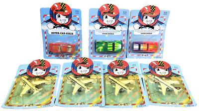 Miniatur Konvolut Amica Super Car Serie und Flitz Flugzeuge