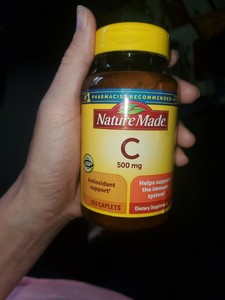 Nature Made Vitamin C 500 mg Caplets 250 ea Immune Support ...