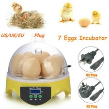7 Egg Incubator Automatic Hatcher Poultry Bird Chicken Duck Temperature Control