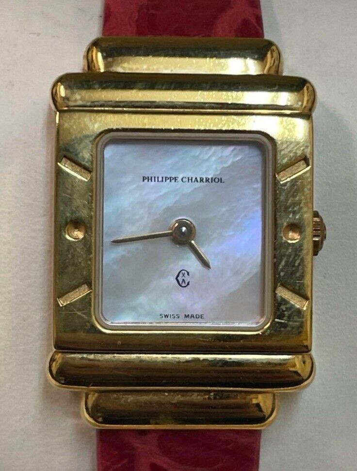 Authentic Philippe Charriol Saint-Tropez Square 7007902 | eBay Authentic Philippe Charriol Saint-Tropez Square 7007902 | eBay
