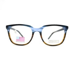 Otis Grey Brooklyn Eyeglasses Frames OG US 20204 Blue Brown 53-19-145