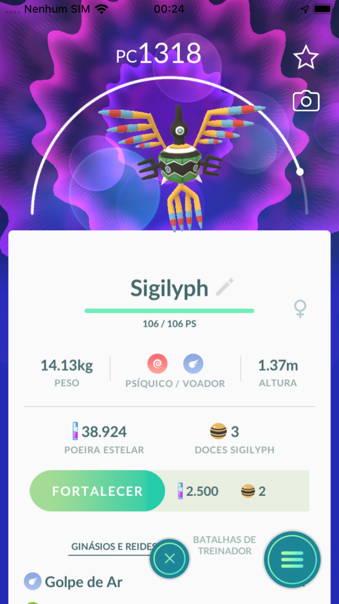Nintendo Pokemon Go Sigilyph Trade Safe Cheap Fast | Pok√©mon Go