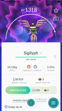 Pokemon - #561 Sigilyph !! Same Day Shippment or Next Day Guaranteed ! Go