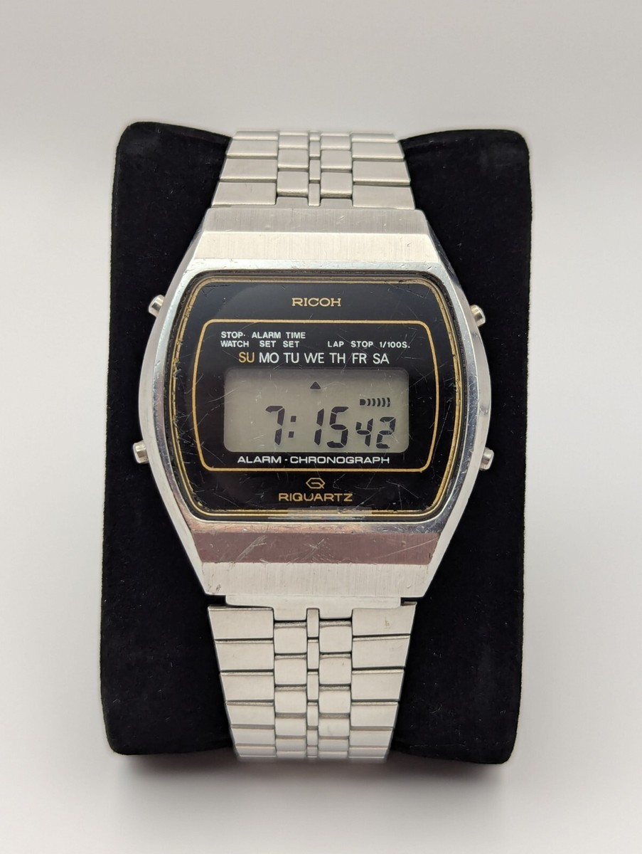レア VINTAGE 1976's RICOH 811003 デジタル腕時計 レア VINTAGE 1976's RICOH 811003 デジタル腕時計