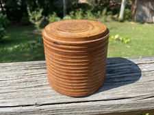 Vintage Set of 6 Old Wooden Nesting Cups
