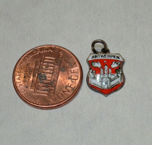 Broche Vintage Ski Alpes Autrichiennes - Ton Argent émail, Feldkirch, Rétro 1935-1950
