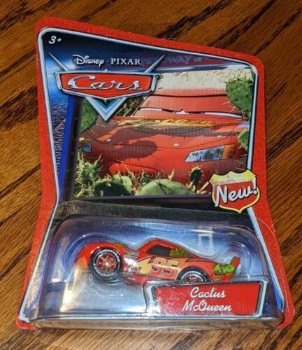 Disney Cars Series 3 Cactus Lightning McQueen Diecast Car