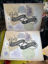 Pops Extravaganza of Tattoo Stencils 2 Volume Set Sailor Jerry Flash Don Hardy