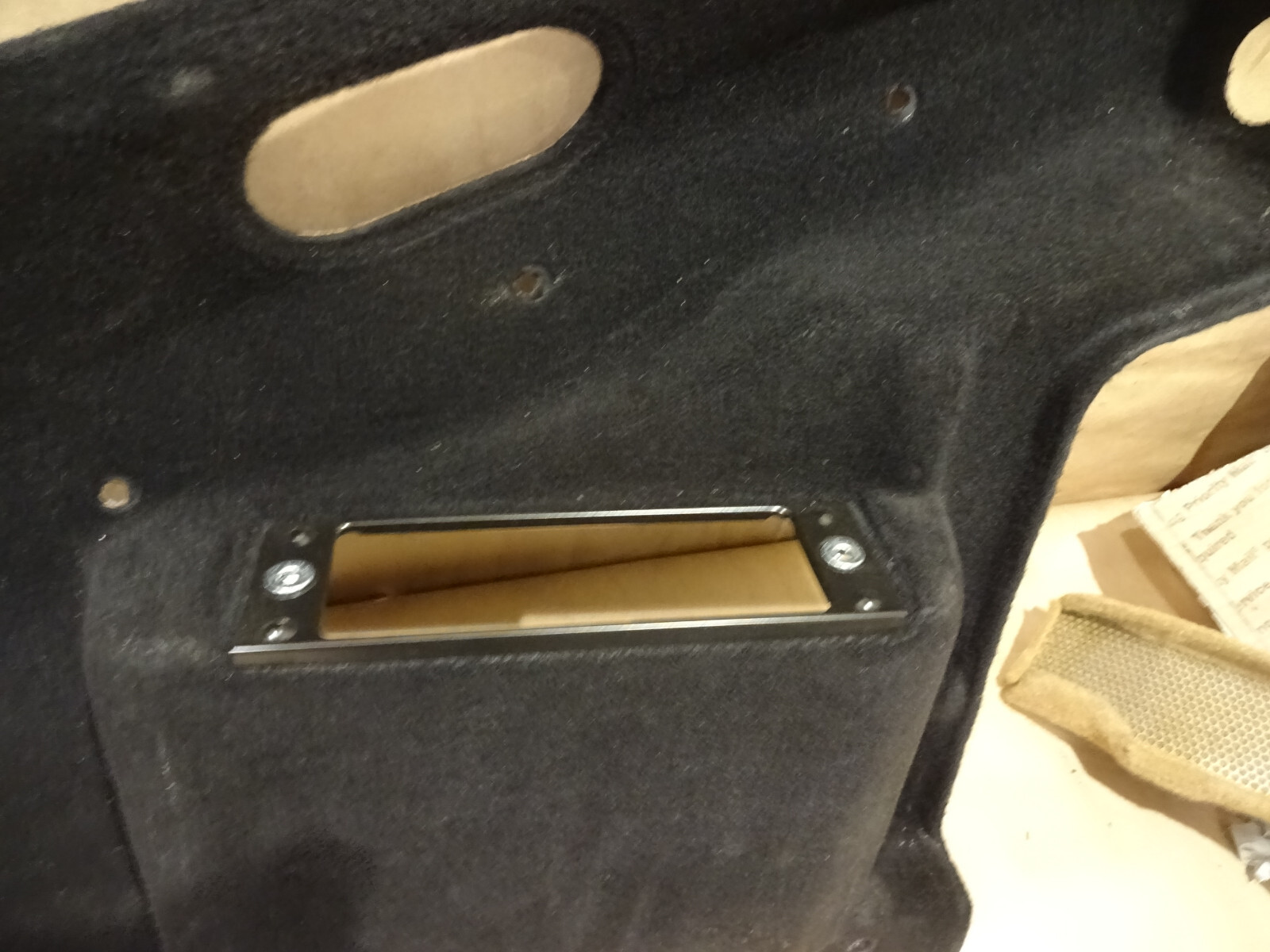 Ferrari 360 - RH Side Carpet Trim Panel For Trunk Compartment  - P/N 65527100