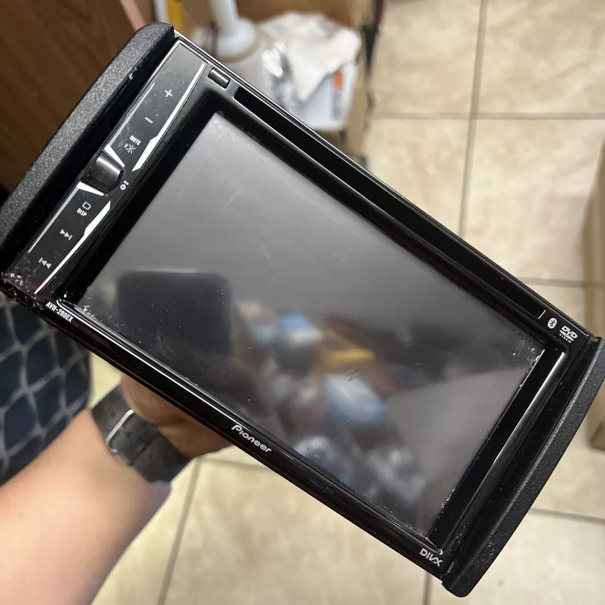 Pioneer AVH-200EX 6.2 inch In-Dash DVD Receiver - Black 