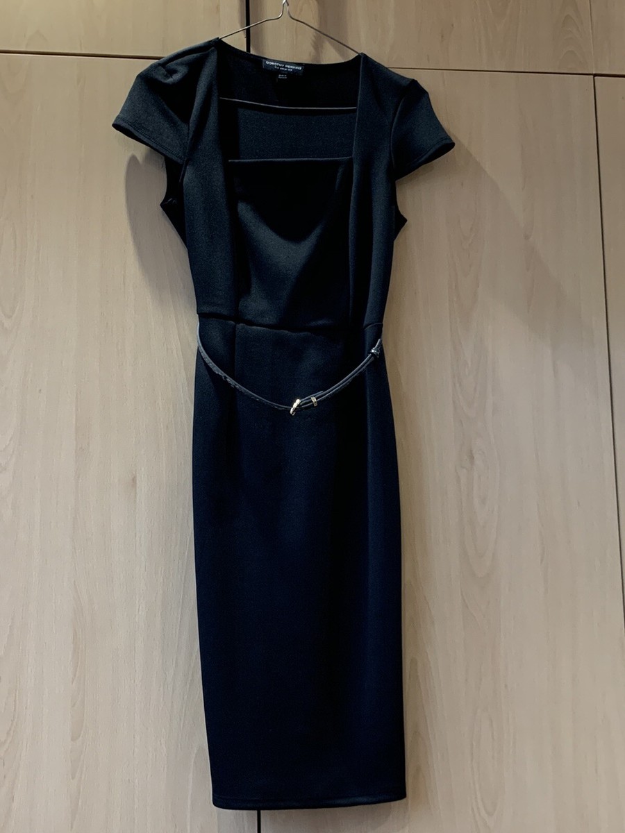Dorothy Perkins Black Pencil Dress