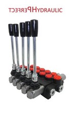 Distributeur hydraulique monobloc 5 fonctions double effets flottante 40 litres