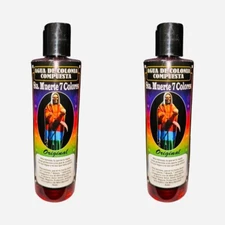 2PACK- SANTA MUERTE 7 COLORES Holy Death 7 Colors Agua de Colonia Compuesta 8 oz
