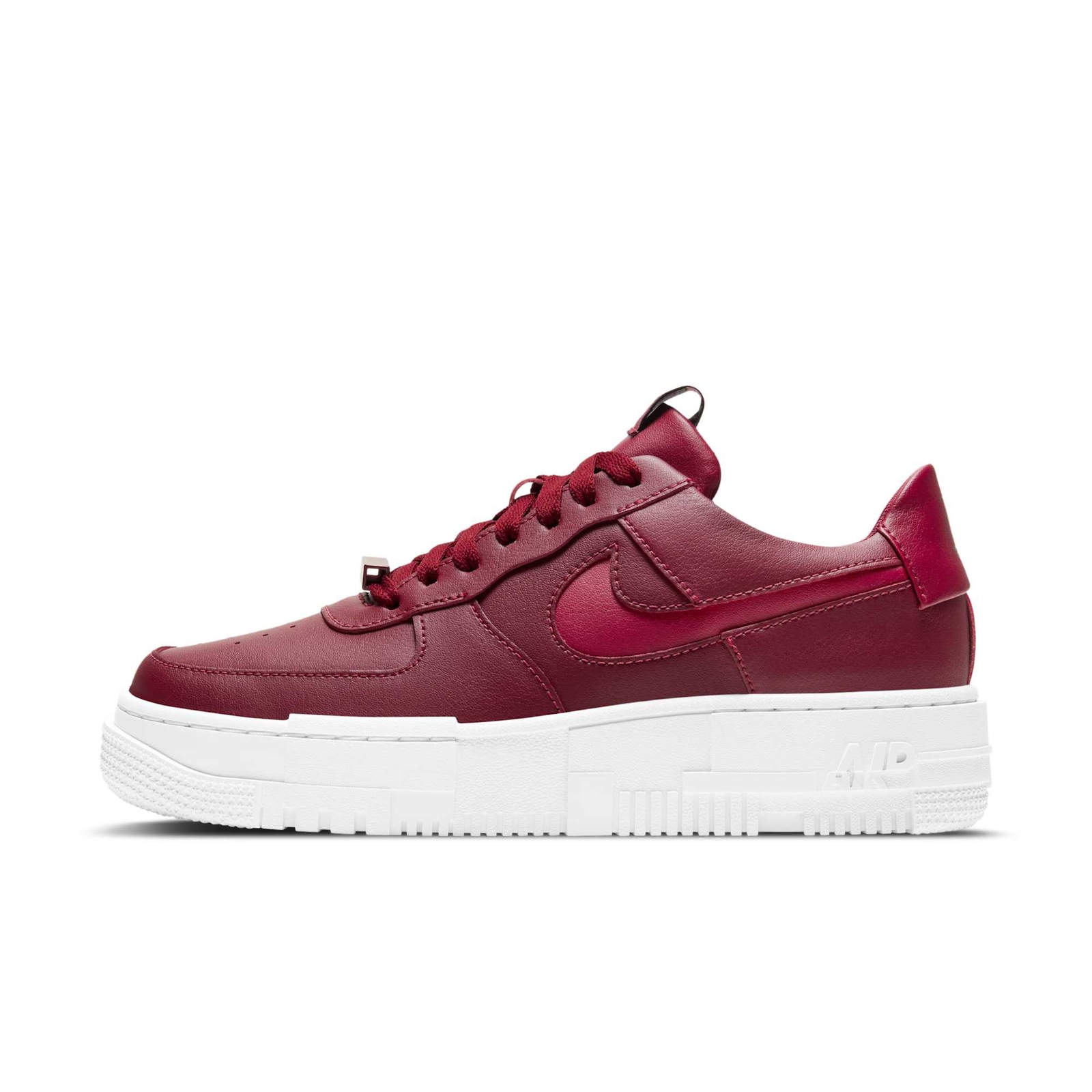 [CK6649-600] WOMENS NIKE AIR FORCE 1 PIXEL LOW TEAM RED