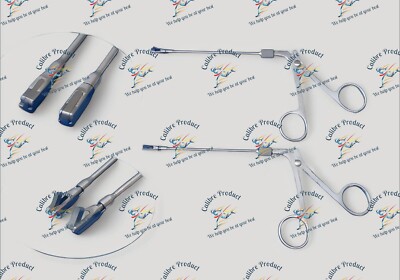 Rotatable Antrum Back Biting Rhinology Forceps Ent Nasal Fess  (1.5,2.5)mm Bite