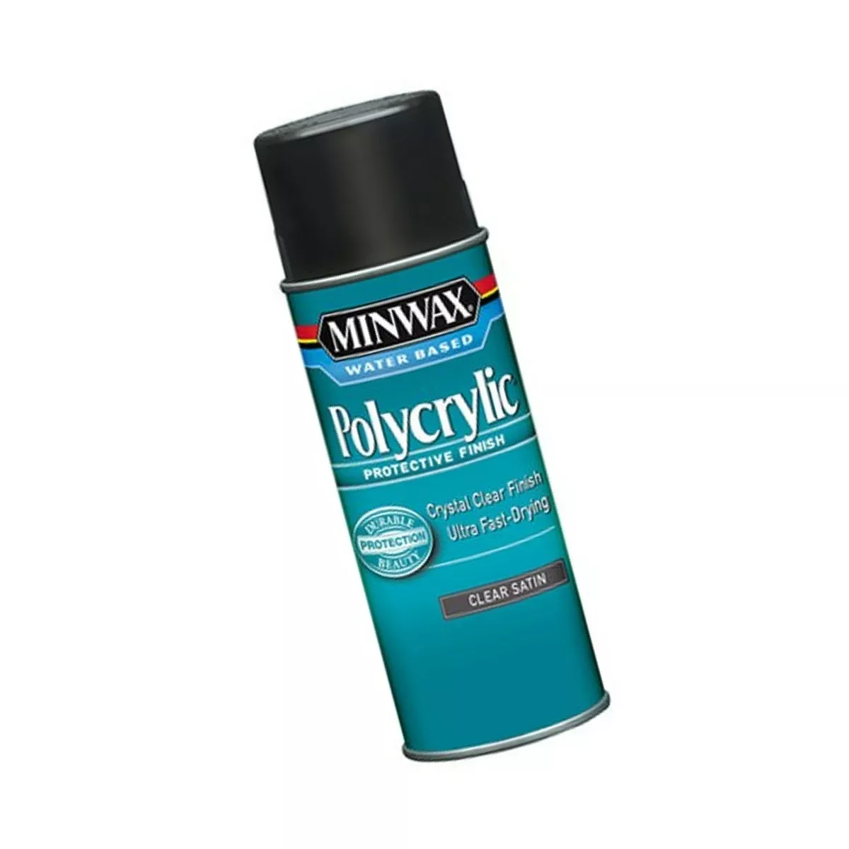 Minwax 33333000 Polycrylic Protective Finish Spray for Wood, Clear Satin,  11.