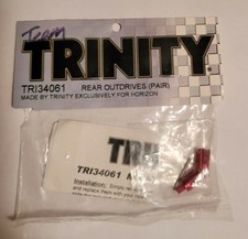 Trinity Transmission Outdrives Red Aluminum Team Losi Mini T 1.0 1/18th Mini-T