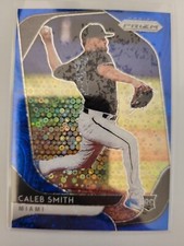 Caleb Smith Rookie Blue Donut Circles 45/199 2020 Panini Prizm Baseball