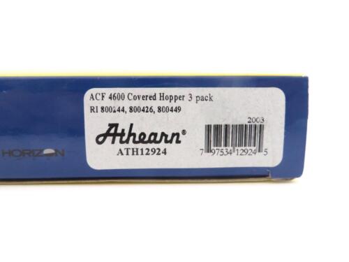 N Athearn 6941 Set 3 "The Rock" ACF 3-Bay Centerflow Covered Hoppers Low Ship - Picture 2 of 8