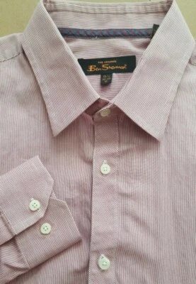 BEN SHERMAN - Classic Original Fit Casual Button Up Shirt - 15.5 x 32/33 - Image 1 of 3
