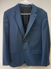 Emporio Armani Men's G Line Blue Textured Sports Coat Jacket Size 54 EU/ 44 US