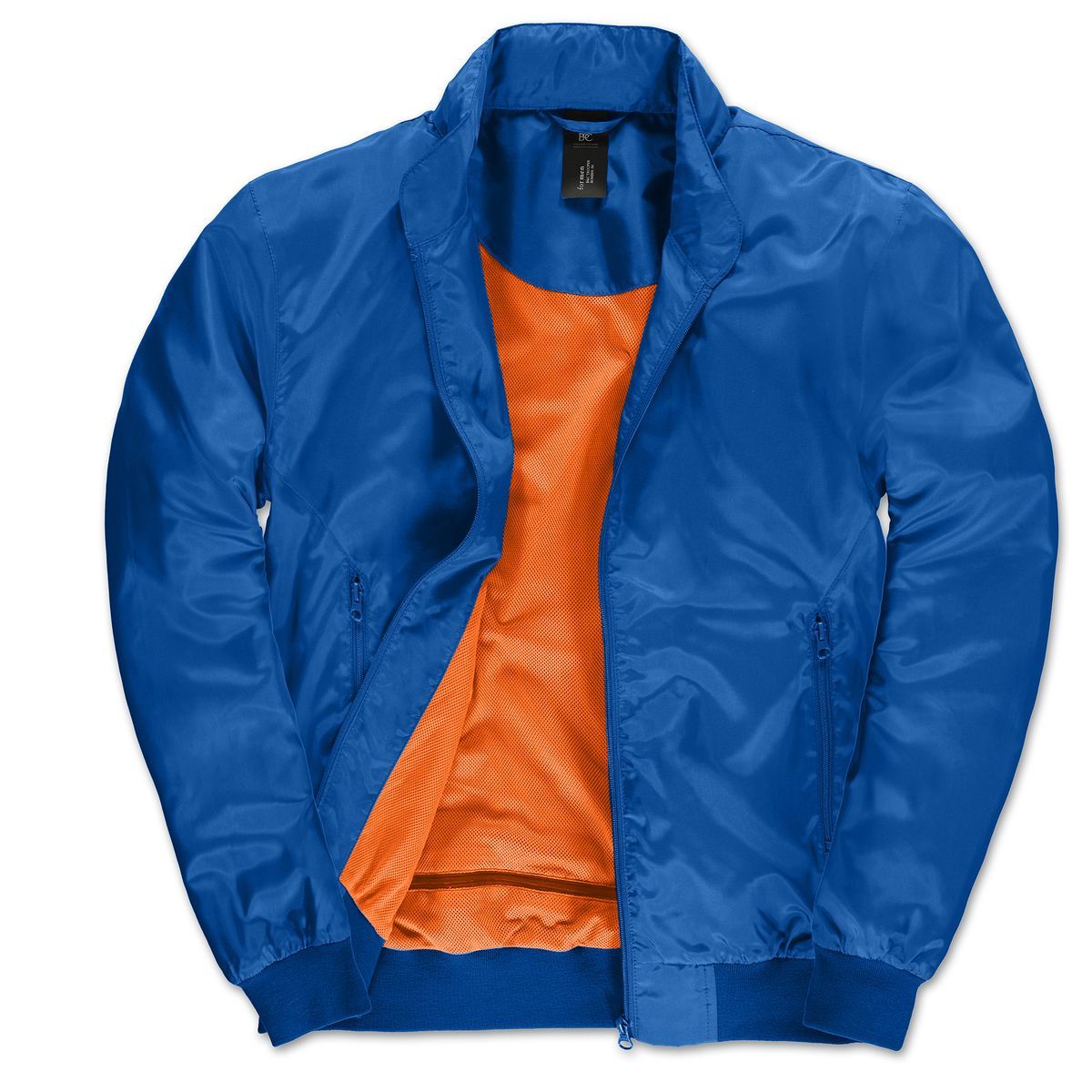 Men's Jacket Lightweight Lined 100% Polyester Bomber Style Baggy - Foto 14