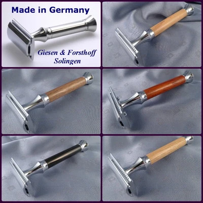 TIMOR VON GIESEN & FORSTHOFF Rasierhobel TIMOR G&F +10 Klingen Rasierer Hobel Nassrasierer SOLINGEN Germany