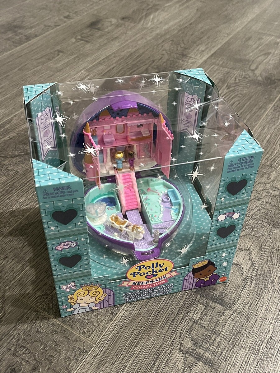 2021 Polly Pocket Keepsake Collection Starlight Castle Compact | eBay