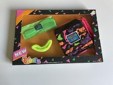 Vintage 1990s Sweet Model Fashion Bag Set Estella Bright Neon Kid Colors