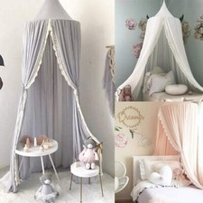 Kinder Baldachin Bett Vorhang Spitze Moskitonetz Babybett Zelt Betthimmel