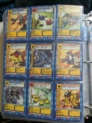 Near Full-Digimon Digital Monsters Series 2 Booster Lot of 34