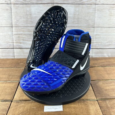 新品★USA限定Nikeベルト黒＋靴★Ultrafly Elite☆26cm☆ Nike Force Savage Elite 2 Football Cleats Blue Black AH3999-004