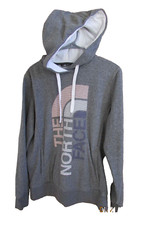 The North Face Gray Half Dome Pullover Hoodie Sweatshirt Size L-nwot