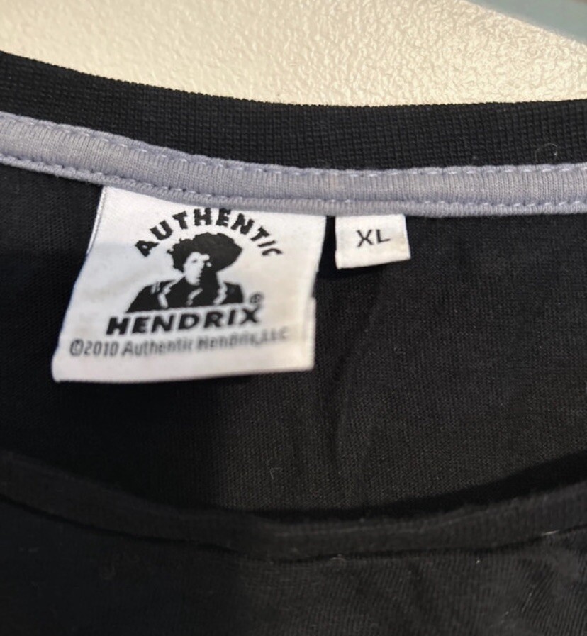 Jimi Hendrix T Shirt Classic Rock Band Merch Tee Ladies Size XL eBay