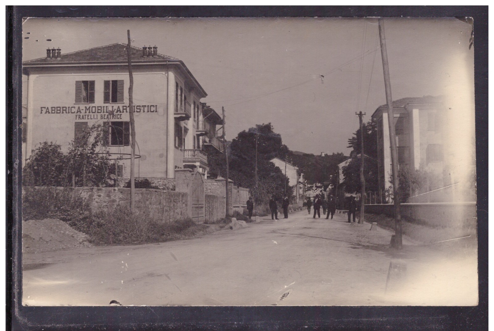 Fotografia Foto Grignasco Via Rosa Massara Fabbrica Mobili Beatrice  KK5354