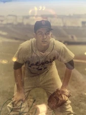 MLB Al Kaline "Hall of Fame" (Tigers) 8"x10" Autographed Color Picture