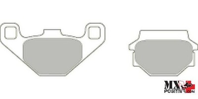 BREMSBELÄGE HINTEN APRILIA 6,5 Moto 650 1996-2001 Good Fren GF347 Sem...
