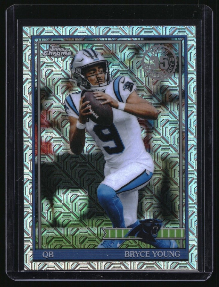 2026 Topps Flagship 1991 Topps Chrome #91TC-14 Bryce Young Panthers 2026 Topps Flagship 1991 Topps Chrome #91TC-14 Bryce Young Panthers