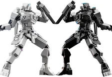 2er Set T13 Action Figure, Assembly Completed Shield Warrior Titan 13 Action Fig